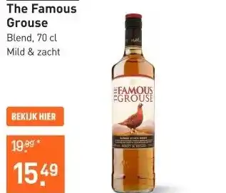 Gall & Gall The Famous Grouse 70CL aanbieding