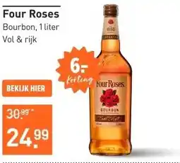 Gall & Gall Four Roses 100CL aanbieding
