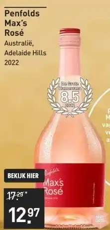 Gall & Gall Penfolds Max's Rosé 75CL aanbieding