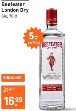 Gall & Gall Beefeater London Dry 70CL aanbieding