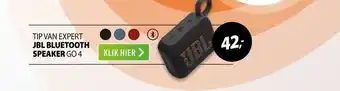 Expert JBL GO 4 Zwart aanbieding