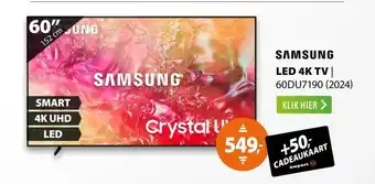 Expert Samsung Crystal UHD 60DU7190 (2024) aanbieding