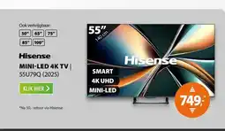 Expert Hisense Mini-LED 55U79Q (2025) aanbieding