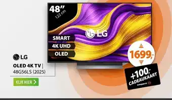 Expert LG OLED EVO 4K 48G56LS (2025) aanbieding