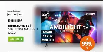 Expert Philips 55MLED910 Ambilight (2025) aanbieding