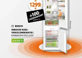 Expert Bosch KIN86EDD0 EXCLUSIV aanbieding