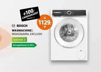 Expert Bosch WGH256A9NL EXCLUSIV aanbieding