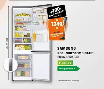 Expert Samsung RB38C776ASR/EF Inox aanbieding