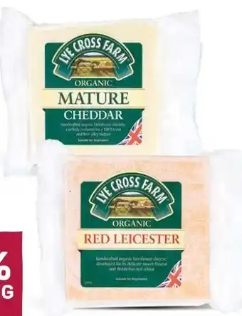 Ekoplaza Lye Cross Farm CHEDDAR aanbieding