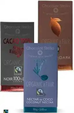 Ekoplaza Chocolat Stella CHOCOLADE aanbieding