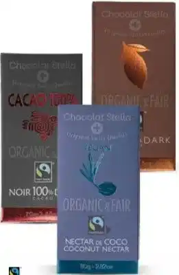 Ekoplaza Chocolat Stella CHOCOLADE aanbieding