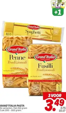 Dekamarkt GRAND'ITALIA PASTA aanbieding