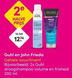 DA Guhl en John Frieda aanbieding
