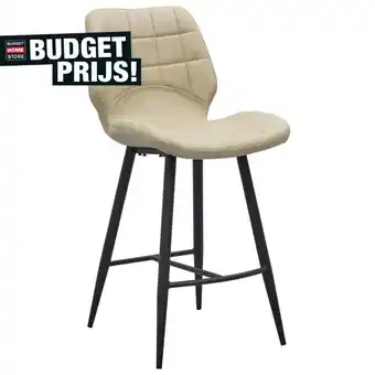 Budget Home Store Barstoel Bryan Sand aanbieding