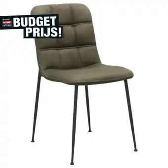 Budget Home Store Eetkamerstoel Ariana Antracite aanbieding