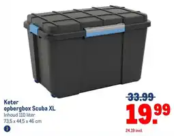 Makro Keter opbergbox Scuba XL aanbieding