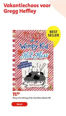 Bruna Diary of a Wimpy Kid: Hot Mess (Book 19) aanbieding