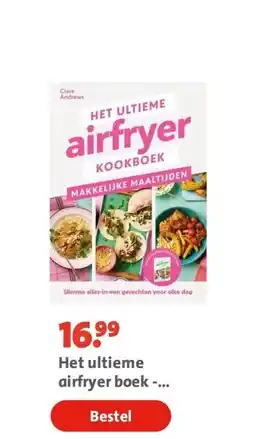 Bruna Het ultieme airfryer boek - makkelijke maaltijden aanbieding