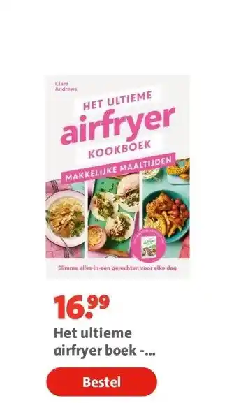 Bruna Het ultieme airfryer boek - makkelijke maaltijden aanbieding