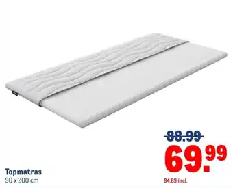 Makro Topmatras aanbieding