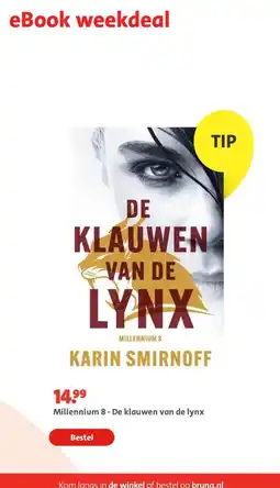 Bruna Millennium 8 - De klauwen van de lynx aanbieding