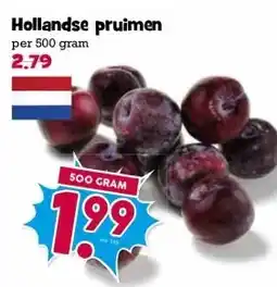 Boon`s Markt Hollandse pruimen aanbieding