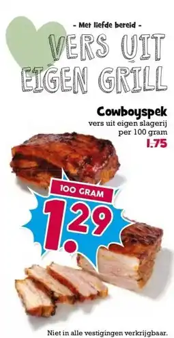 Boon`s Markt Cowboyspekvers aanbieding