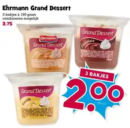 Boon`s Markt Ehrmann Grand Dessert aanbieding