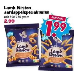 Boon`s Markt Lamb Weston aardappelspecialiteiten aanbieding