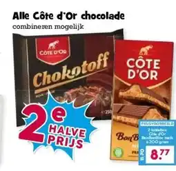 Boon`s Markt Alle Côte d'Or chocolade aanbieding