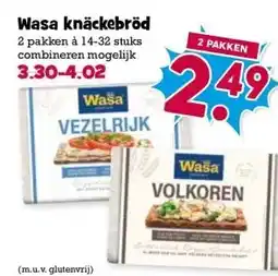 Boon`s Markt Wasa knäckebröd aanbieding