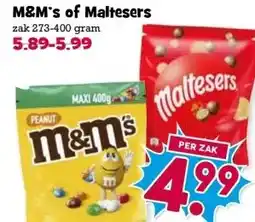 Boon`s Markt M&M's of Maltesers aanbieding