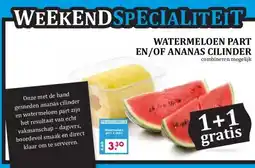 Boon`s Markt WATERMELOEN PART EN/OF ANANAS CILINDER aanbieding