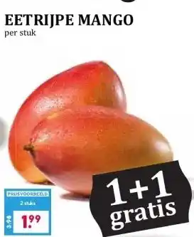 Boon`s Markt EETRIJPE MANGO aanbieding