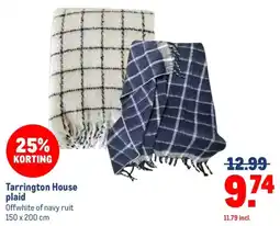 Makro Tarrington House plaid aanbieding