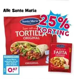 Boon`s Markt Alle Santa Maria aanbieding