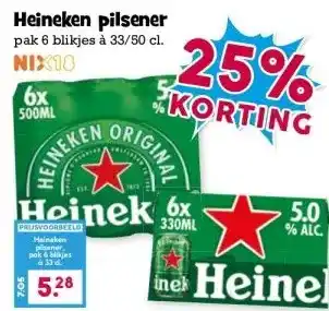 Boon`s Markt Heineken pilsener aanbieding