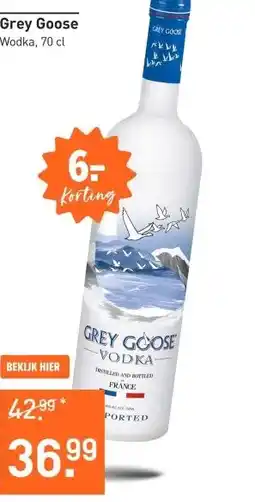 Gall & Gall Grey Goose 70CL aanbieding