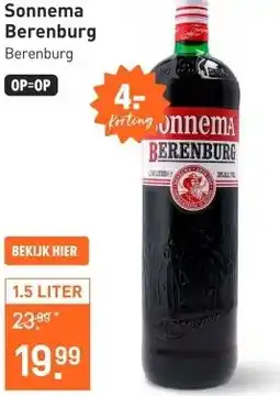 Gall & Gall Sonnema Berenburg 150CL aanbieding
