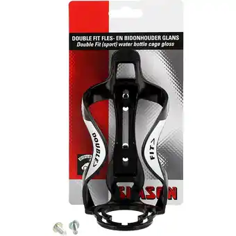 ANWB Simson bidonhouder DoubleFit zwart Zwart aanbieding