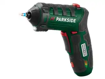 Lidl PARKSIDE Accu-schroevendraaier 4 V aanbieding