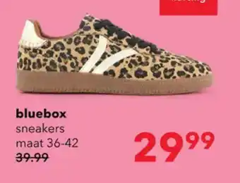 Scapino bluebox sneakers aanbieding