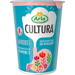 Jumbo Arla Cultura Aardbei 450 g aanbieding