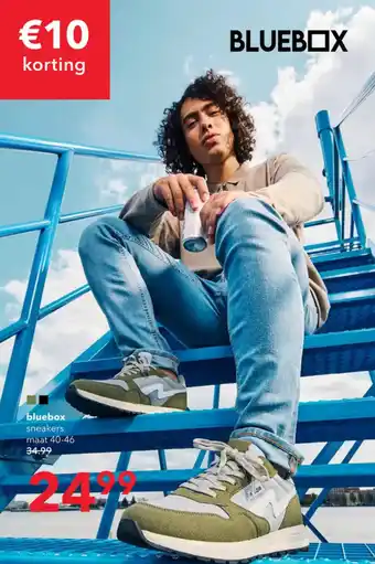 Scapino bluebox sneakers aanbieding