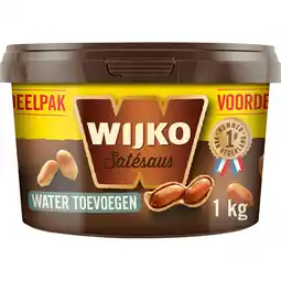 Jumbo Wijko Satésaus Voordeelverpakking Geconcentreerd 1Kg aanbieding