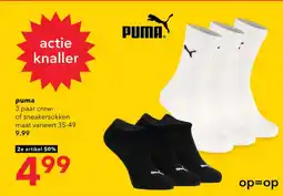 Scapino puma aanbieding