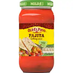 Jumbo Old El Paso Fajita Cooking Sauce Mild 340g aanbieding