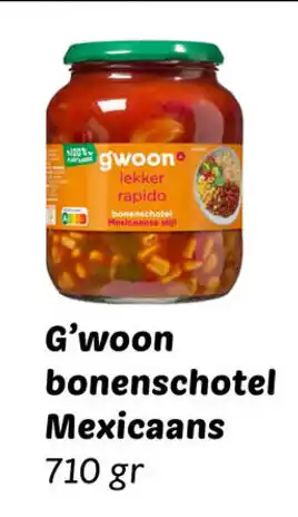 Dekamarkt G'woon bonenschotel Mexicaans aanbieding