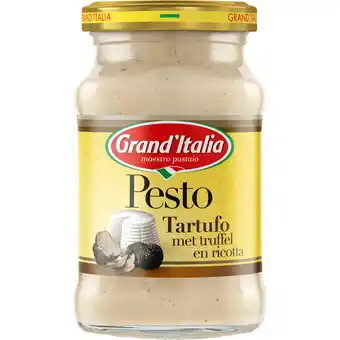 Jumbo Grand'Italia Pesto Tartufo met Truffel en Ricotta 90 g aanbieding