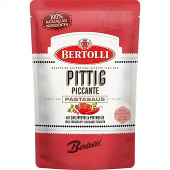 Jumbo Bertolli Pittig Pastasaus 460 g aanbieding